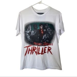 Michael Jackson Thriller Vintage Graphic Tee Shirt size Small